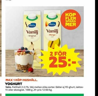 Coop Extra Yoghurt erbjuda