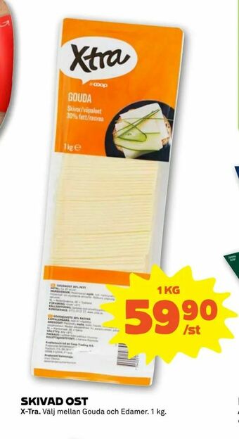 Coop Forum Skivad ost erbjuda