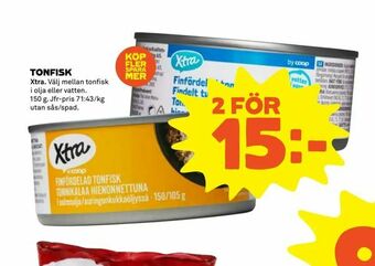 Coop Extra Tonfisk erbjuda