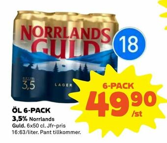 Coop Extra Öl 6-pack 3,5% erbjuda