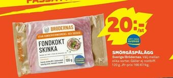 Coop Daglivs Smörgåspålägg erbjuda