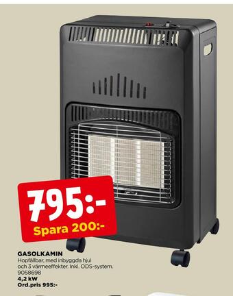 Jem&Fix Gasolkamin erbjuda