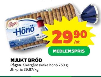 Coop Daglivs Mjukt bröd erbjuda