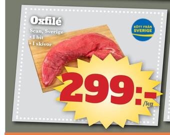 Bonum Matmarknad Oxfilé erbjuda