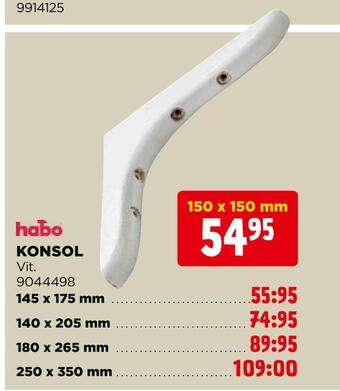 Jem&Fix Konsol erbjuda