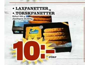 laxpanetter • torskpanetter