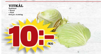 Din Mat Vitkål erbjuda