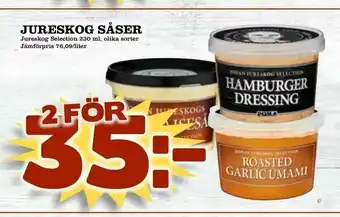 Din Mat Jureskog såser erbjuda