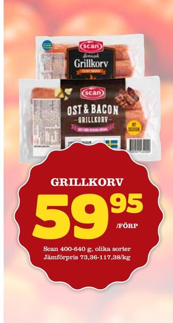 Matdax Grillkorv erbjuda