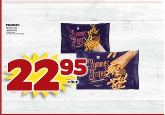 Matdax Pommes erbjuda