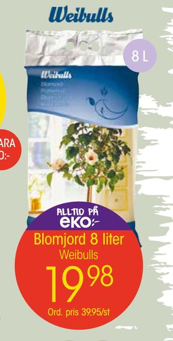 EKO Blomjord 8 liter erbjuda