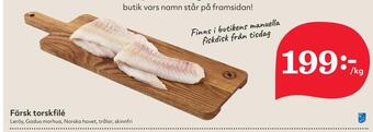 Hemköp Färsk torskfilé erbjuda