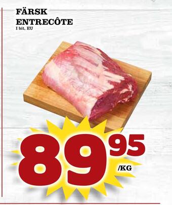 Matdax Färsk entrecôte erbjuda