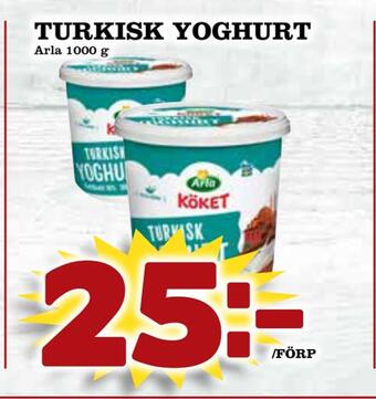 Matdax Turkisk yoghurt erbjuda