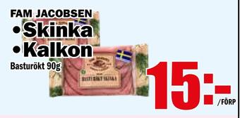 Matdax Skinka •kalkon erbjuda