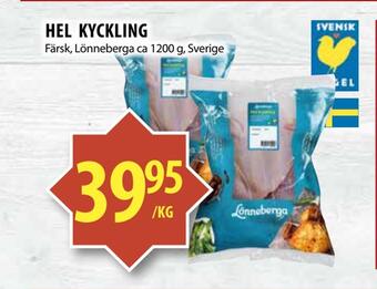 Matvärlden Tensta Hel kyckling erbjuda