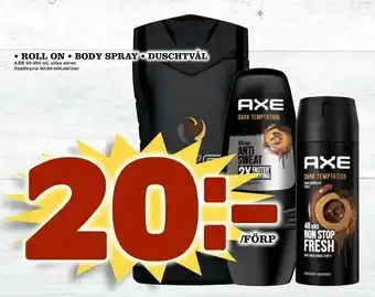 Din Mat Roll on • body spray • duschtvål erbjuda