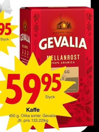Matöppet Kaffe erbjuda