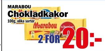 Matdax Chokladkakor erbjuda