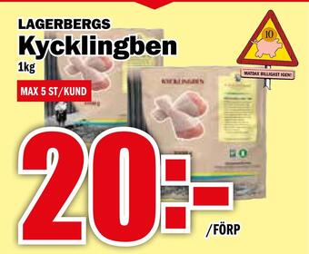 Matdax Kycklingben erbjuda