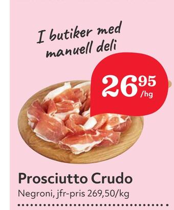Hemköp Prosciutto crudo erbjuda