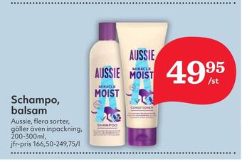 Hemköp Schampo, balsam erbjuda