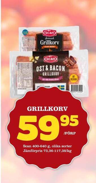 Supergrossen Grillkorv erbjuda