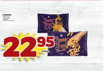 Nelins Pommes erbjuda