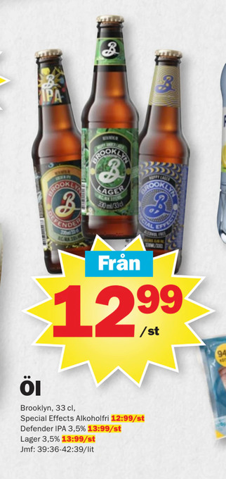 Pekås Öl erbjuda
