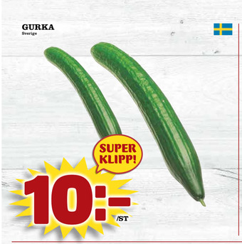 Nya Pulsen Gurka erbjuda