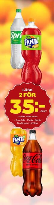Supergrossen Läsk erbjuda