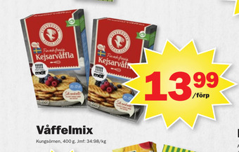 Pekås Våffelmix erbjuda