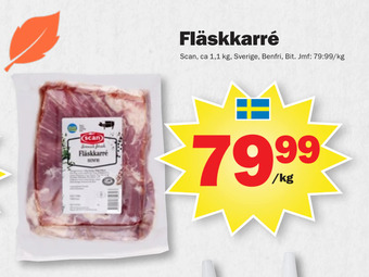 Pekås Fläskkarré erbjuda