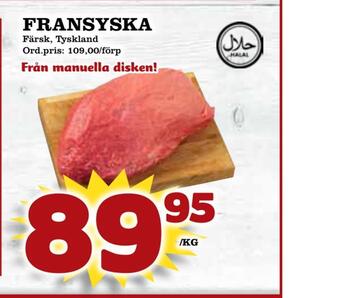 Supergrossen Fransyska erbjuda