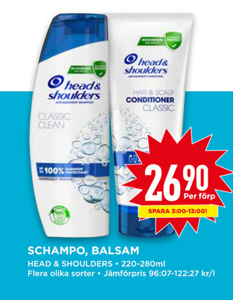 Willys Schampo, balsam erbjuda