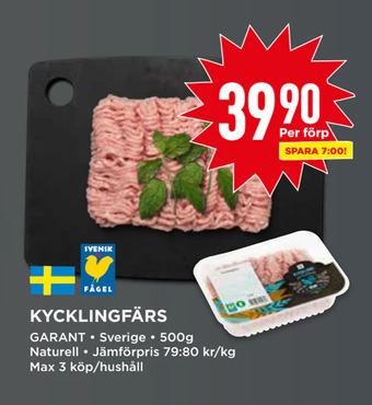 Willys Kycklingfärs erbjuda