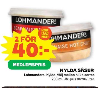 Coop Forum Kylda såser erbjuda