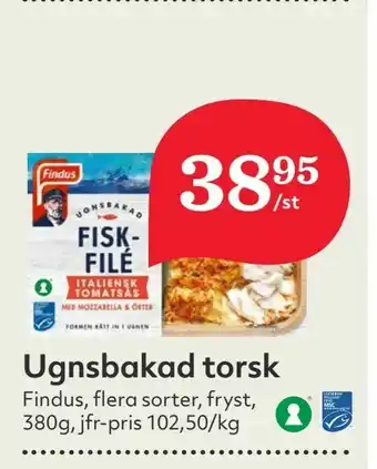 Hemköp Ugnsbakad torsk erbjuda