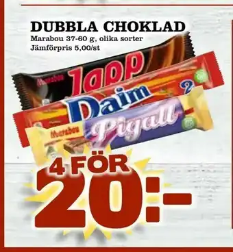 Matboden Ektorp Dubbla choklad erbjuda