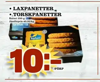 Laxpanetter • torskpanetter
