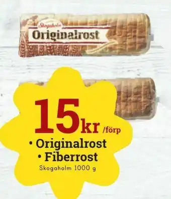 Originalrost • Fiberrost