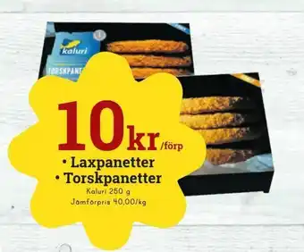 Laxpanetter • Torskpanetter