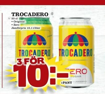 minmatbutik Trocadero erbjuda