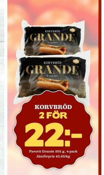 Nelins Korvbröd erbjuda