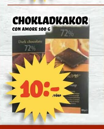 Nelins Chokladkakor erbjuda