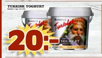 Nelins Turkisk yoghurt erbjuda