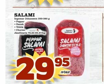 Nelins Salami erbjuda