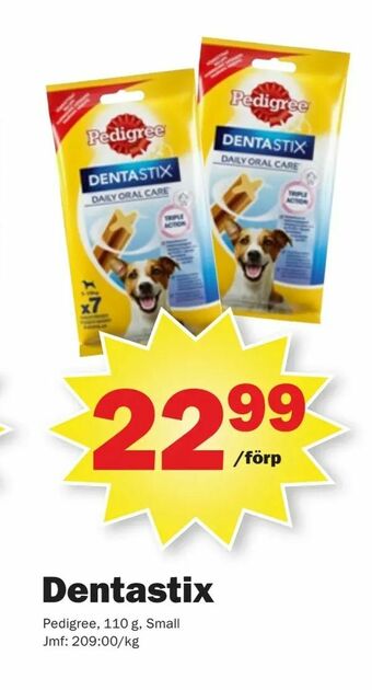 Pekås Dentastix erbjuda