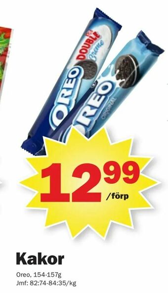 Pekås Kakor erbjuda