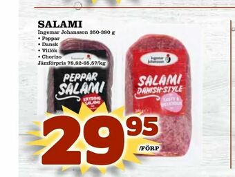 Prisma Mat Salami erbjuda
